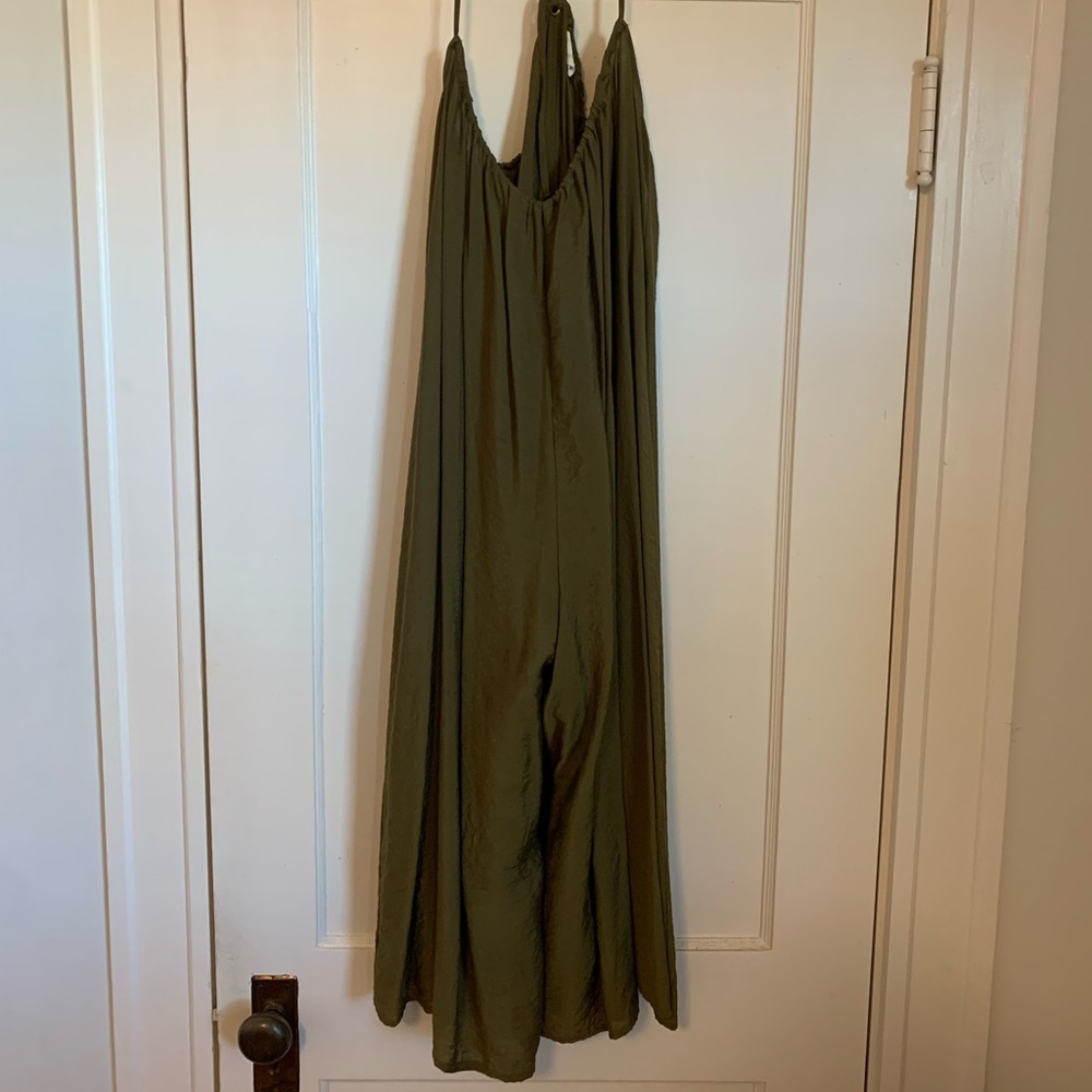 Anthropologie wide leg jumpsuit